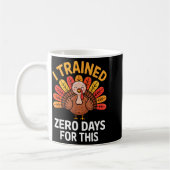 Funny Turkey Saying Thanksgiving Trot I Trained Ze Koffiemok (Links)