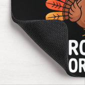 Funny Turkey Saying Thanksgiving Trot I Trained Ze Muismat (Hoek)