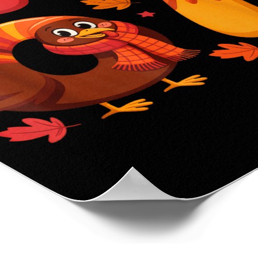 Funny Turkey Thanksgiving 67 Meme Six Seven  Poster (Hoek)