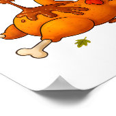 Funny Turkey Thanksgiving I Like It Moist Adult Wo Poster (Hoek)