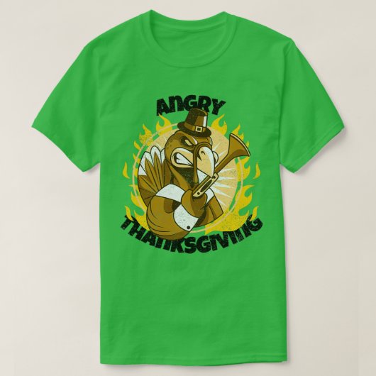 Funny Turkey Thanksgiving Kerstmis 2020 T-shirt (Design voorkant)