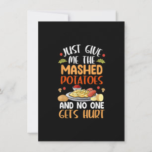 Funny Turkey Thanksgiving Vegan for Kids Womens me Kaart