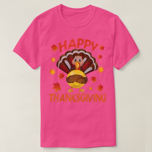 Funny Turkey Volleyball Player Happy Thanksgiving T-shirt (Design voorkant)