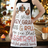 Funny Turkeys Thanksgiving Dinner Chef Schort