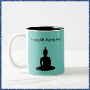 Funny Turquoise Buddha Quote Mok