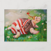 FUNNY TURTLE BRIEFKAART (Voorkant)