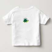Funny Turtle DUUUDE – Kids Birthday Shirt (Achterkant)