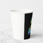 Funny Turtle Gamer Gaming Turtles Video Game (2) Papieren Bekers (Rechts)