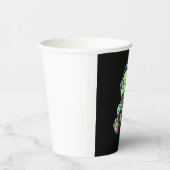 Funny Turtle Gamer Gaming Turtles Video Game (3) Papieren Bekers (Rechts)