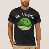 Funny Turtle geeft Mannen Introvert Gift Introvert T-shirt (Voorkant)