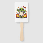 Funny Turtle Ghost Pumpkin Boo Halloween Kids Mens Handwaaier (Voorkant)