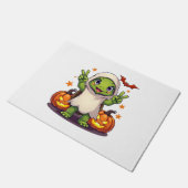 Funny Turtle Ghost Pumpkin Boo Halloween Kinder Ma Deurmat (Schuin)