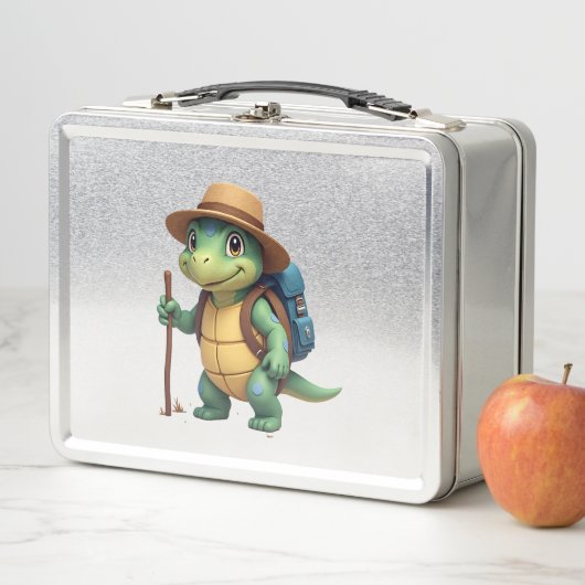 Funny Turtle Hiking Graphic Camping Lover Adventur (In situ)