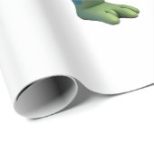 Funny Turtle Hiking Graphic Camping Lover Adventur Cadeaupapier (Rol Hoek)