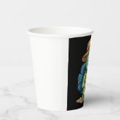 Funny Turtle Hiking Graphic Camping Lover Adventur Papieren Bekers (Rechts)