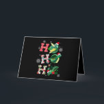 Funny Turtle-kerstkleppen Kaart<br><div class="desc">Funny Turtle-kerstkleppen</div>