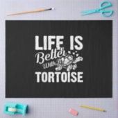 Funny Turtle Lovers Gift Mannen Women Cute Zee Ani Tissuepapier (Craft)