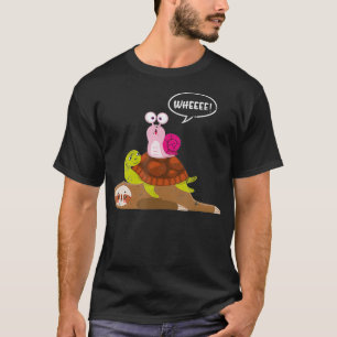 Funny Turtle Snageldierentuin Gift Lazy Sloth T-shirt