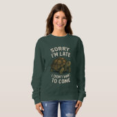 Funny Turtle Sweatshirt (Voorkant volledig)