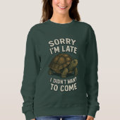 Funny Turtle Sweatshirt (Voorkant)