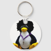 Funny Tux Llavero Sleutelhanger (Voorkant)
