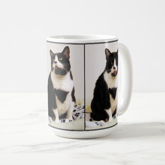 Funny Tuxedo Cat Trio Mok (Voorkant rechts)