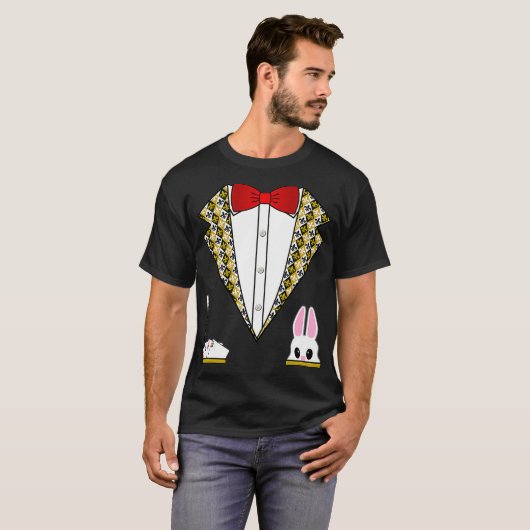 Funny Tuxedo voor kinderen T-shirt (Voorkant volledig)