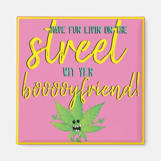 Funny TV Quote "Babs" Magneet (Voorkant)