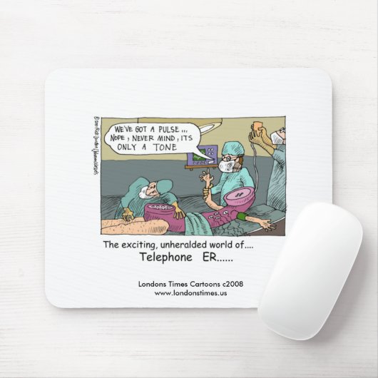 Funny TV Show "E.R. Parody Muismat (Met muis)