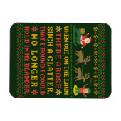 Funny Twas's nacht voor Kerstmis. Magneet (Horizontaal)