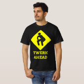 Funny Twerk Dance  T-shirt (Voorkant volledig)