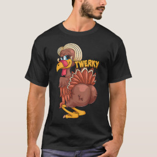 Funny Twerky Dance Cute Love Twerk Dancing Thanksg T-shirt
