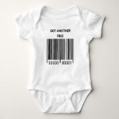 Funny twin baby bodysuit (Voorkant)