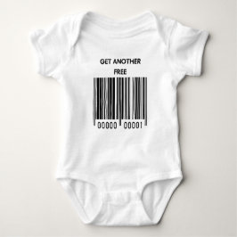 Funny twin baby bodysuit