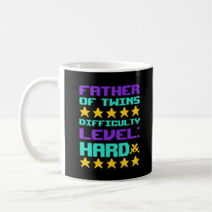 Funny Twin New Dad Gamer Baby shower Gift Mannen Koffiemok