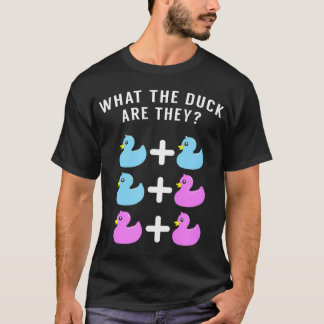 Funny Twins Gender Reveal Shirt - Wat de eend zijn
