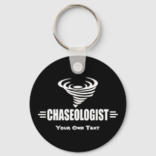 Funny Twister Storm Chaser Geek Sleutelhanger