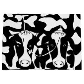 Funny Two Cow Couple Print LGB Groot Cadeauzakje (Voorkant)