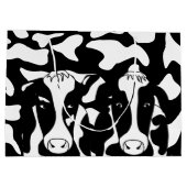 Funny Two Cow Couple Print LGB Groot Cadeauzakje (Achterkant)