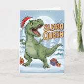 FUNNY TYPOGRAPHY CHRISTMAS KAART (Voorkant)