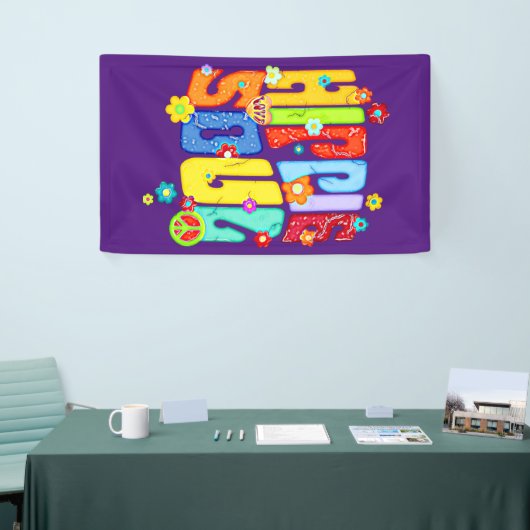 Funny Typography - HIPPIE SOUL 1 Spandoek (Beurs)