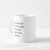 Funny Typography Quote Co-Worker Coffee Mok (Voorkant links)