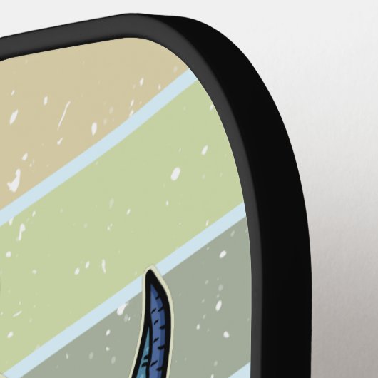 Funny Tyrannosaurus Rex Retro Saur Loser Custom Pickleball Paddle (Links Detail)