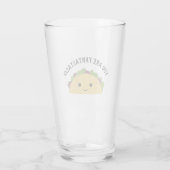 Funny U bent Fantastaco Cute Kawaii Taco Glas (Achterkant)