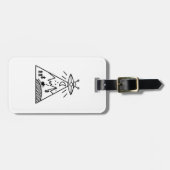 Funny Ufo, Area 51, vreemdelingenontvoering Bagagelabel (Voorkant horizontaal)