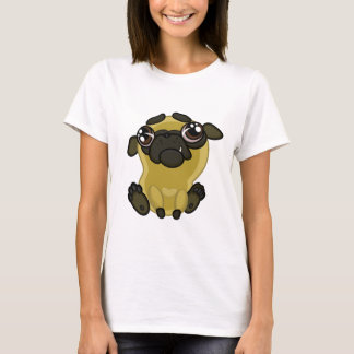 Funny Ugly Cartoon Dog Pug T-shirt