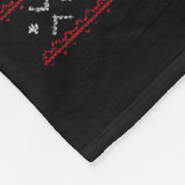 Funny Ugly Christmas Cataract Sweater Grandpa Gran Fleece Deken (Hoek)