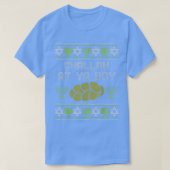 Funny Ugly Hanukkah Matching Challah at Ya Boy T-shirt (Design voorkant)