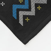 Funny Ugly Hanukkah Sweater Lets Get Lit Menorah J Fleece Deken (Hoek)