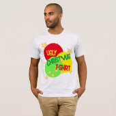 Funny Ugly Kerstmis T-Shirt (Voorkant volledig)